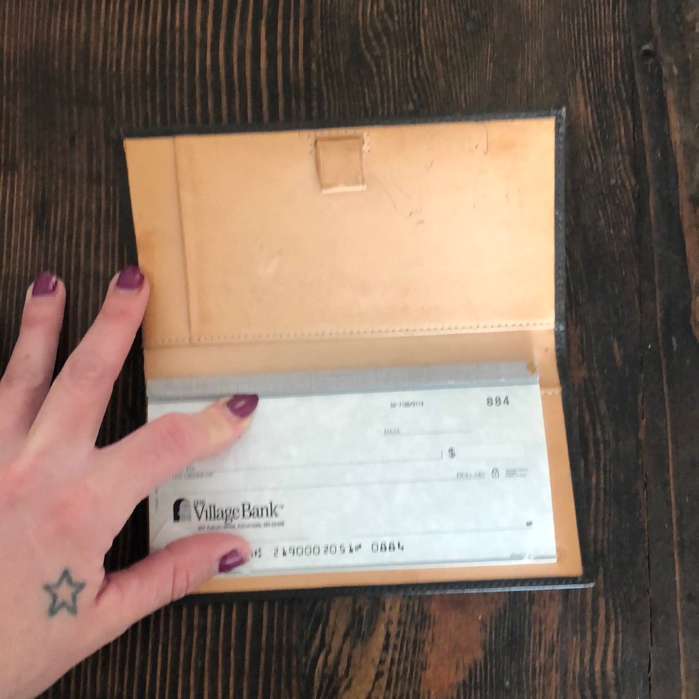 Signature Coach Matching Wallet & Check Book - image 6